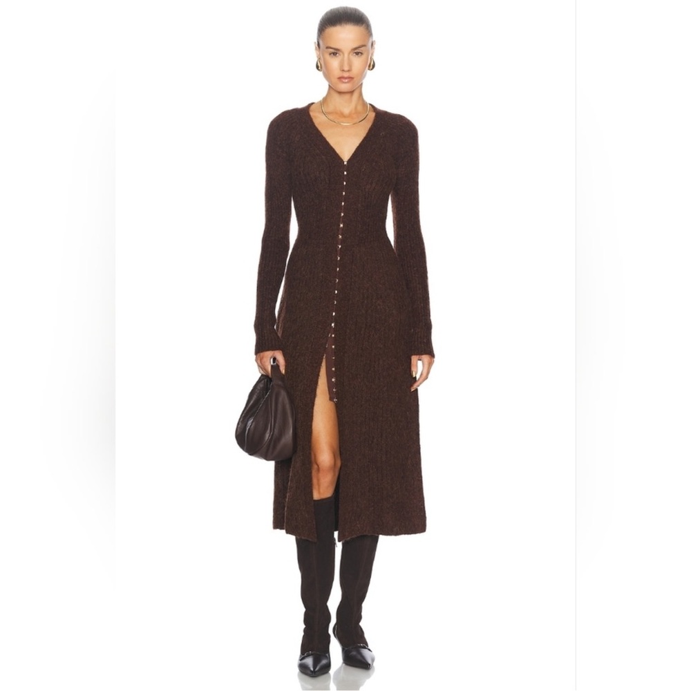 NWT CULT GAIA BESSIANA KNIT DRESS - JAVA Size Medium